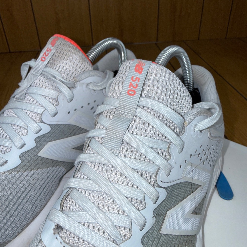 New Balance 520 v7 Womens Running Shoes Grey Pink W520LG7 Size 9.5 B - Picture 8 of 15